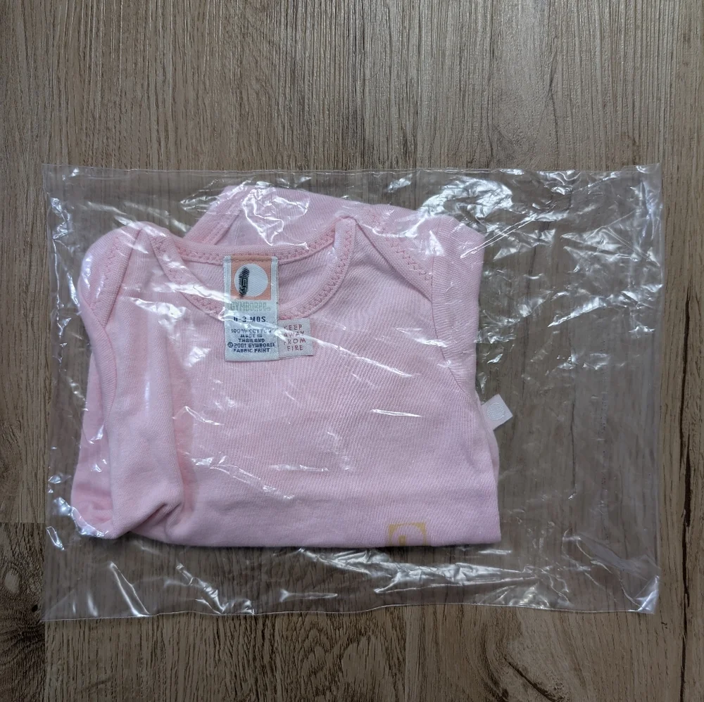 Vintage Gymboree Onesie Pink 2